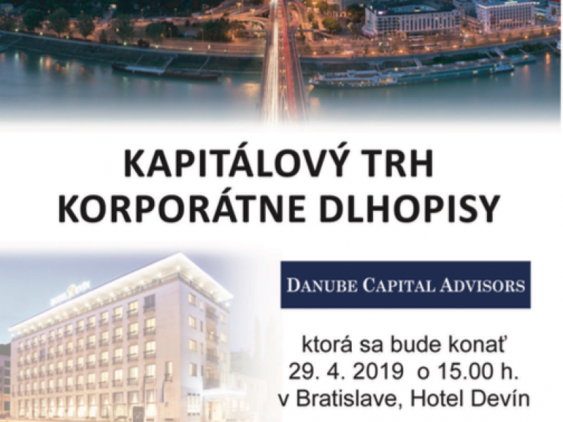 Kapitálový trh Devín konferencia 2019